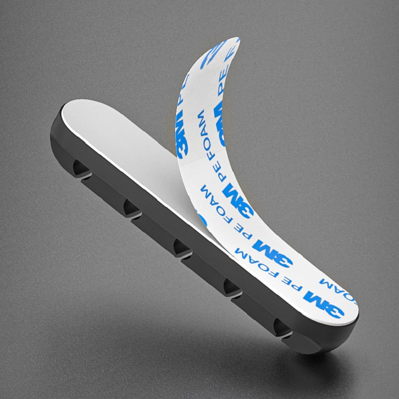 PrimeClip - Magnetic Desktop Cable Organizer & Silicone Wire Holder