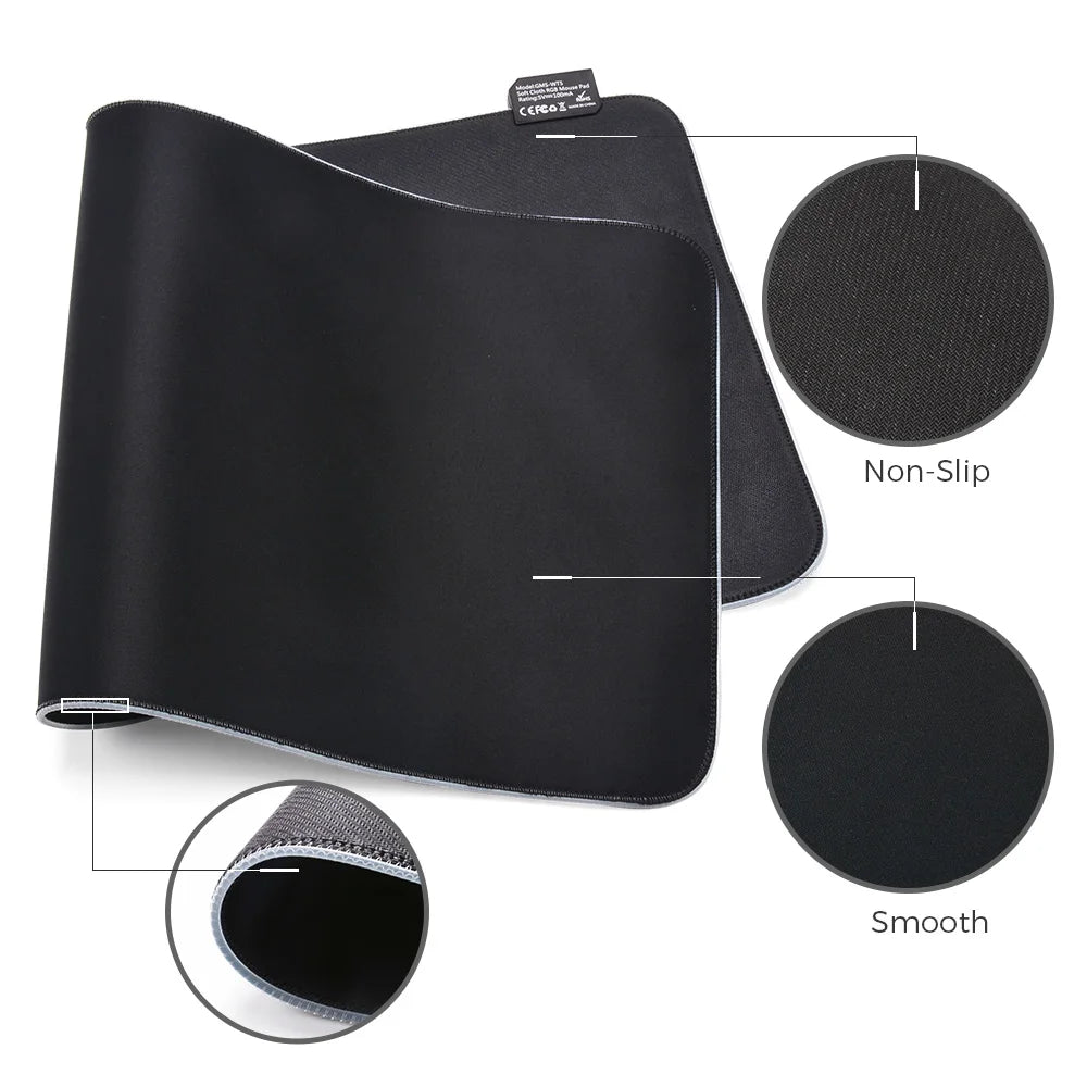 PrimeMat RGB - Premium LED Gaming Desk Mat & Extended Mouse Pad