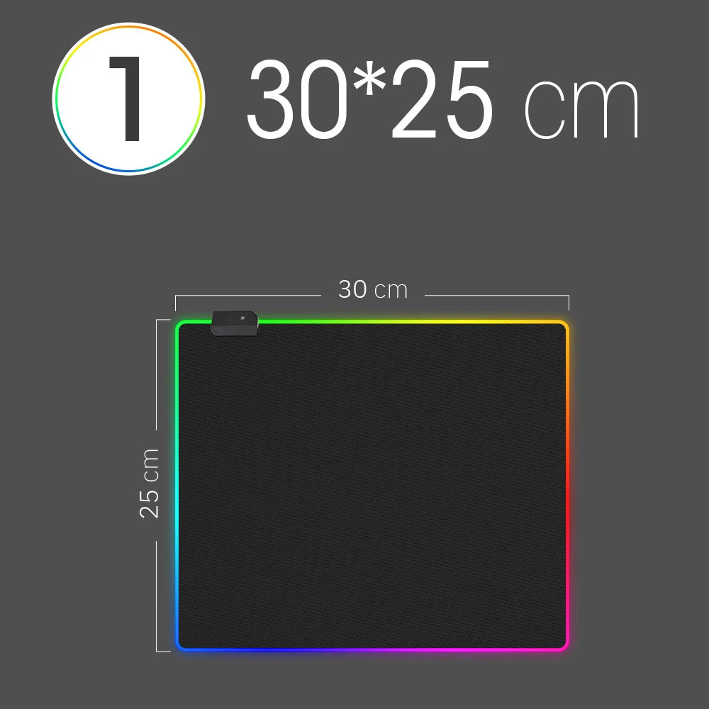 PrimeMat RGB - Premium LED Gaming Desk Mat & Extended Mouse Pad