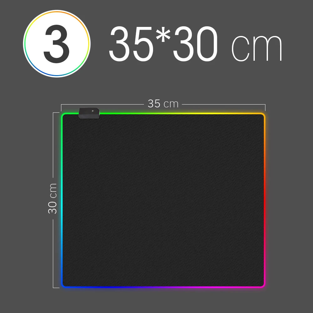 PrimeMat RGB - Premium LED Gaming Desk Mat & Extended Mouse Pad