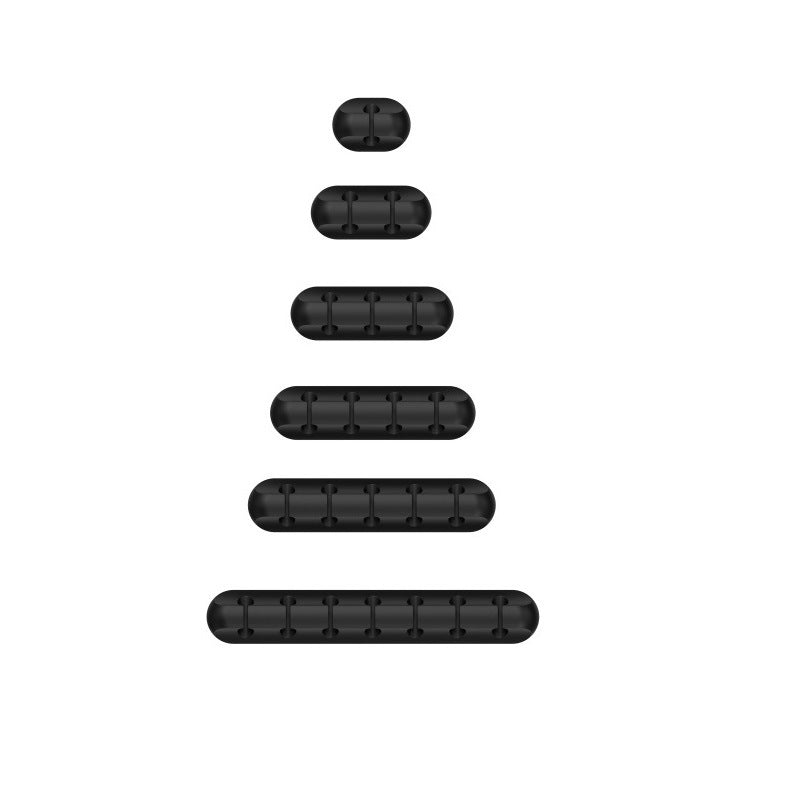 PrimeClip - Magnetic Desktop Cable Organizer & Silicone Wire Holder