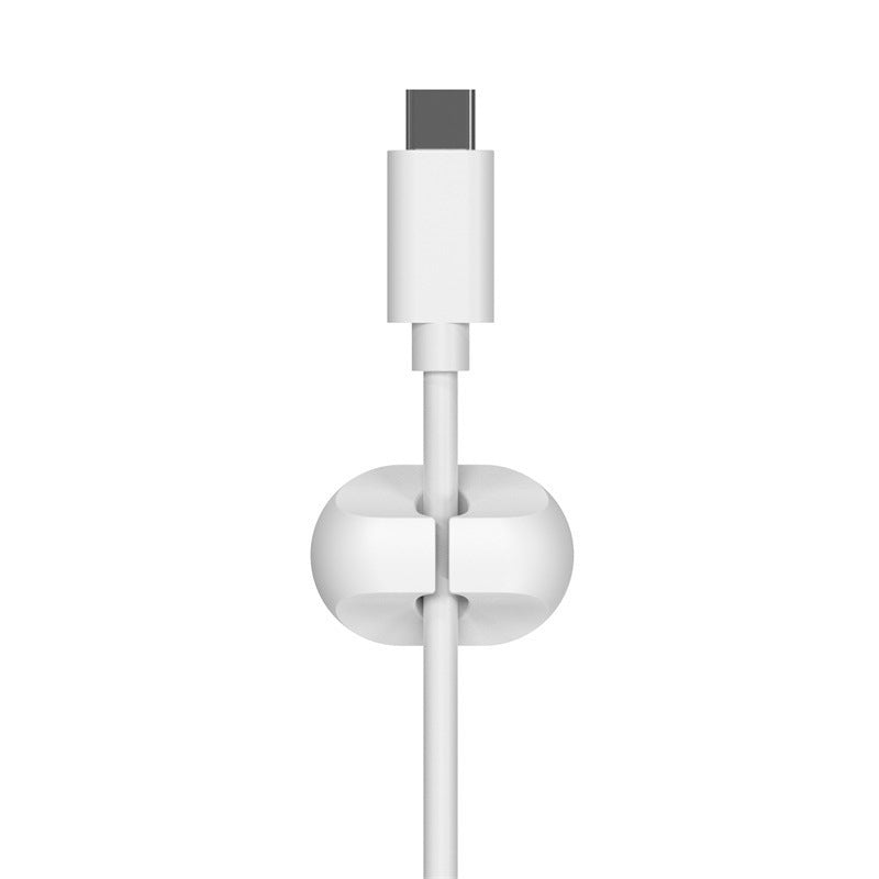 PrimeClip - Magnetic Desktop Cable Organizer & Silicone Wire Holder