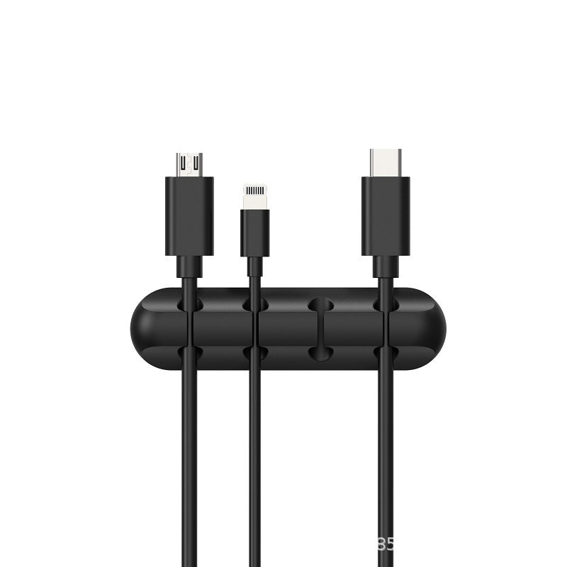 PrimeClip - Magnetic Desktop Cable Organizer & Silicone Wire Holder