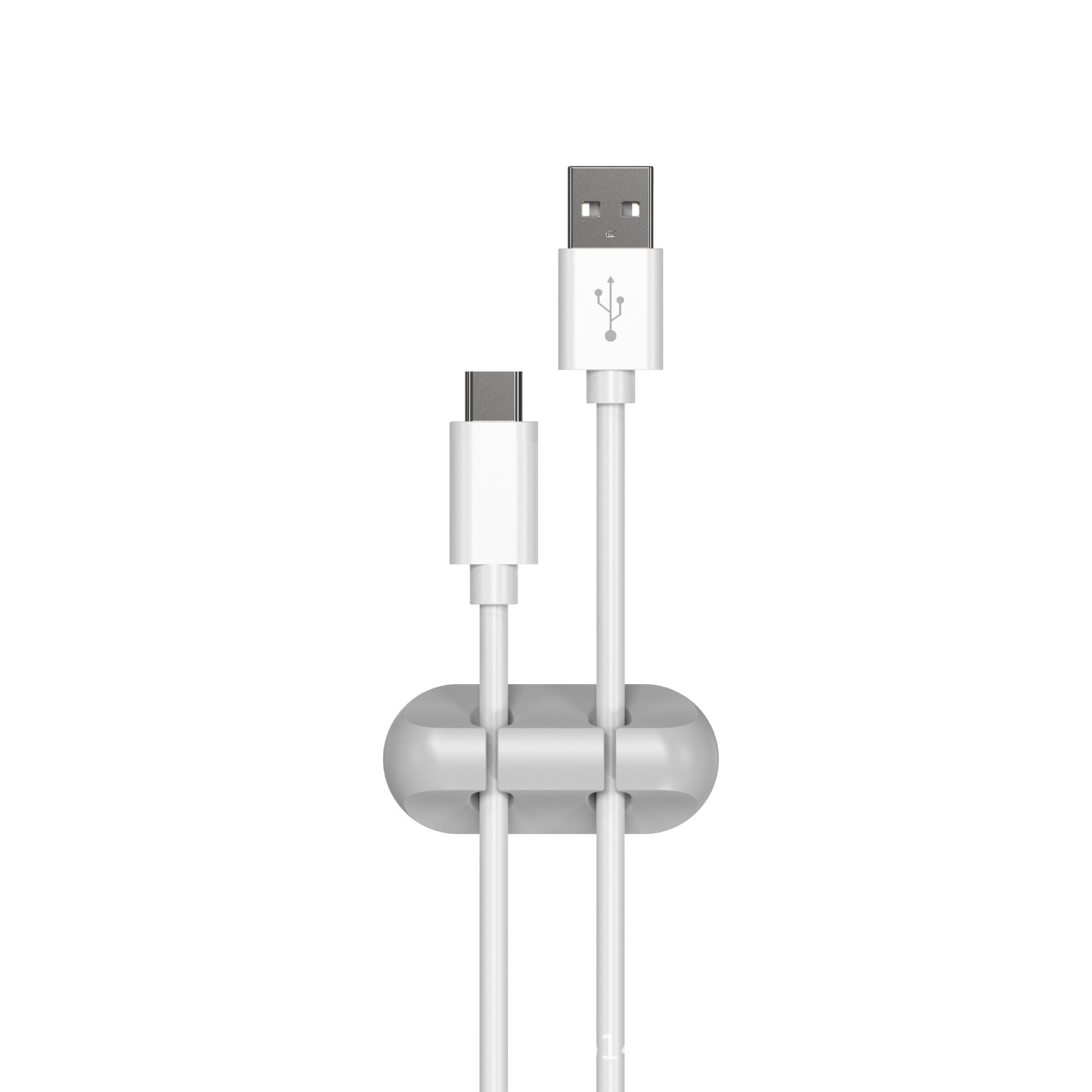 PrimeClip - Magnetic Desktop Cable Organizer & Silicone Wire Holder