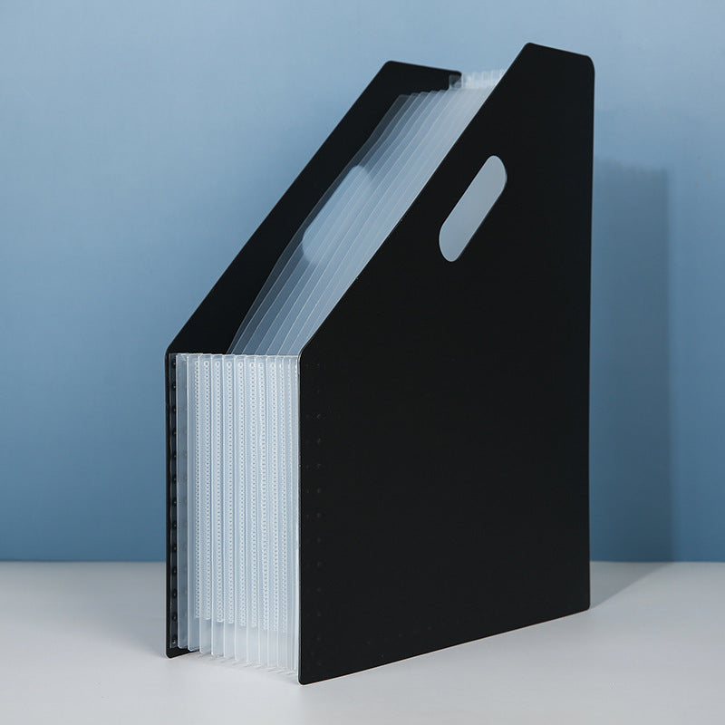 PrimeDesk - Vertical A4 Accordion Desk Organizer & Document File Holder