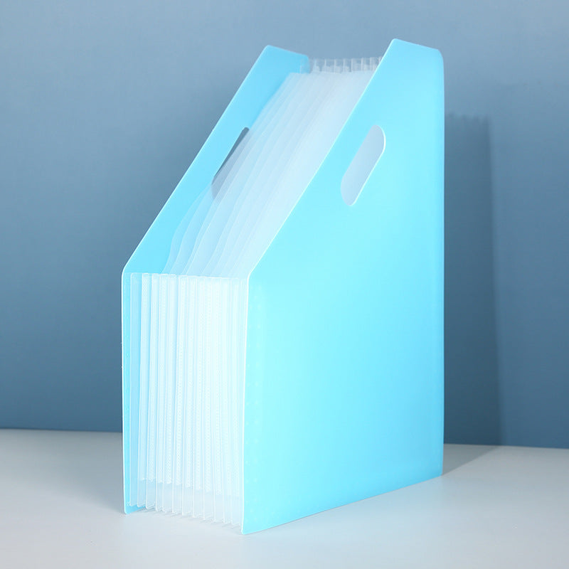 PrimeDesk - Vertical A4 Accordion Desk Organizer & Document File Holder