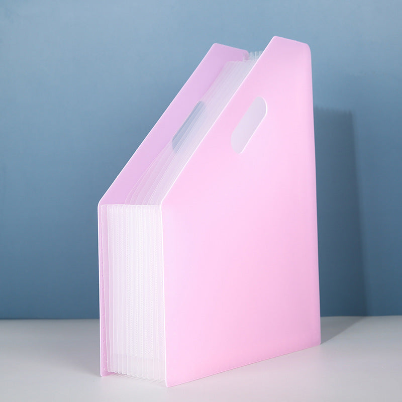 PrimeDesk - Vertical A4 Accordion Desk Organizer & Document File Holder