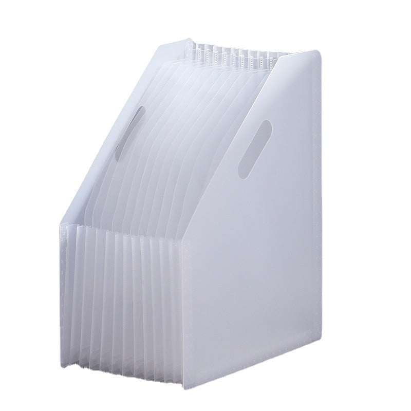 PrimeDesk - Vertical A4 Accordion Desk Organizer & Document File Holder