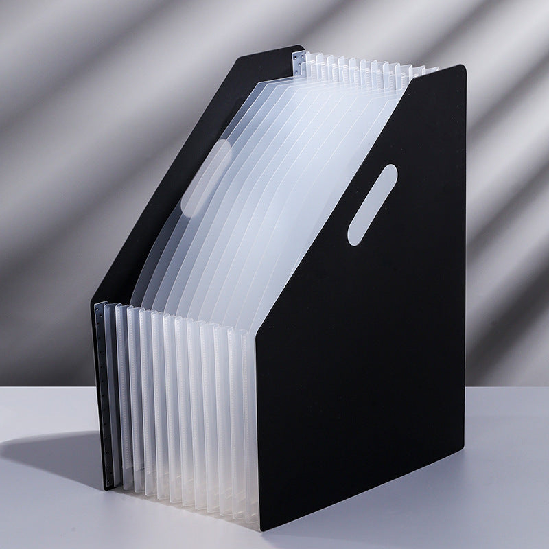 PrimeDesk - Vertical A4 Accordion Desk Organizer & Document File Holder