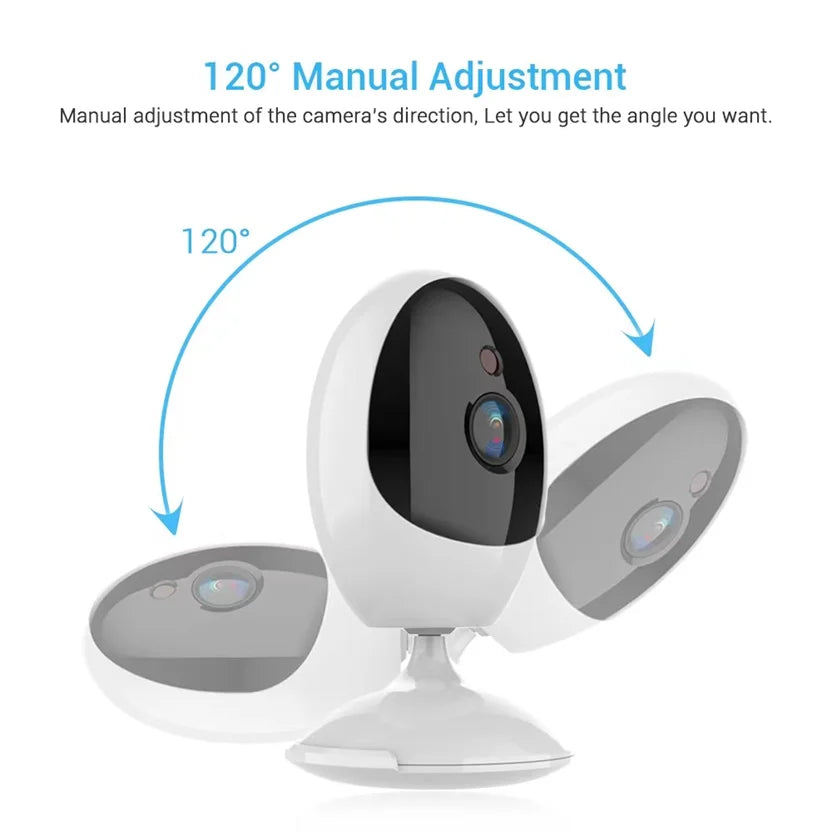 Prime Vision - 1080P WiFi Smart Home Camera with 180° Wide Angle