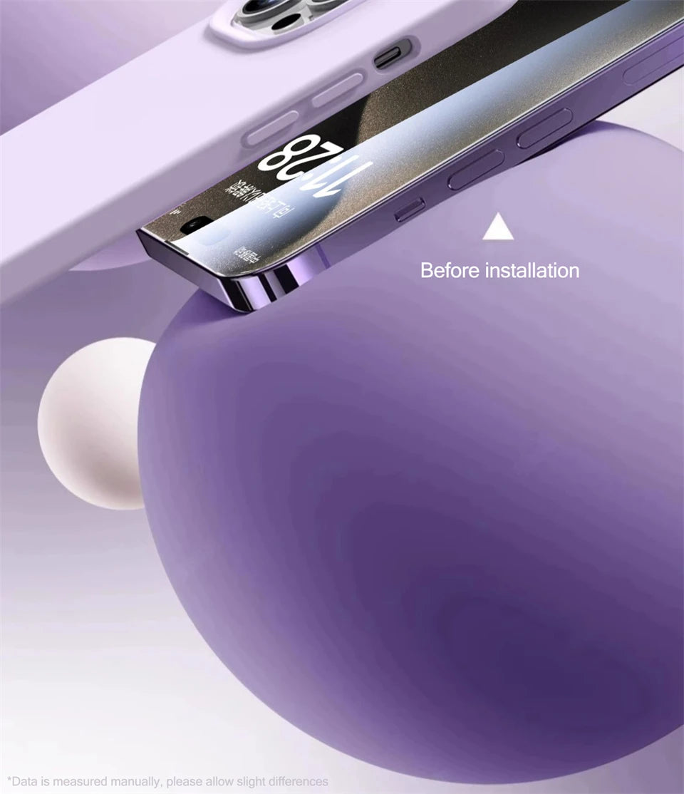 Prime Touch - Luxury Original Liquid Silicone iPhone Case