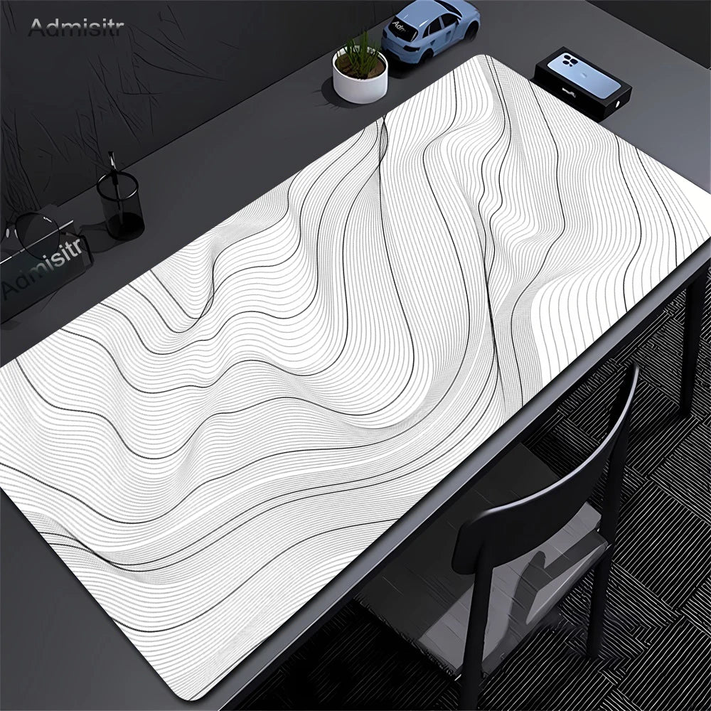 PrimeMat - Premium Topographical Minimalist Desk Mat