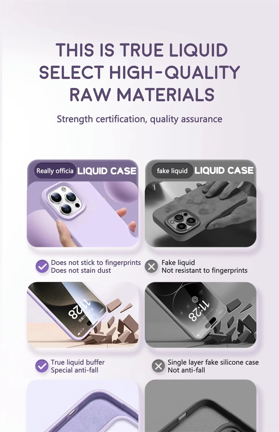 Prime Touch - Luxury Original Liquid Silicone iPhone Case