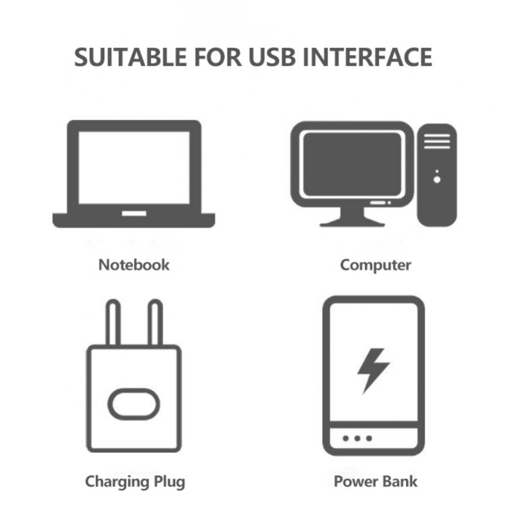 PrimeLight - Ultra-Compact Mini USB LED Reading & Ambient Night Light