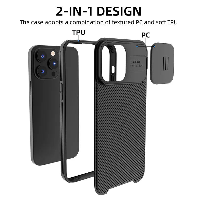 Prime Slide - Matte MagSafe Case with Camera Lens Protection Slider