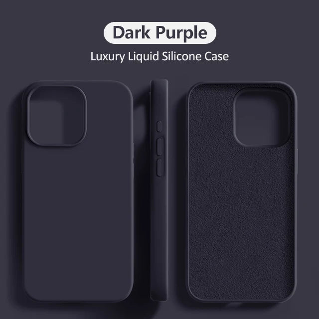 Prime Touch - Luxury Original Liquid Silicone iPhone Case