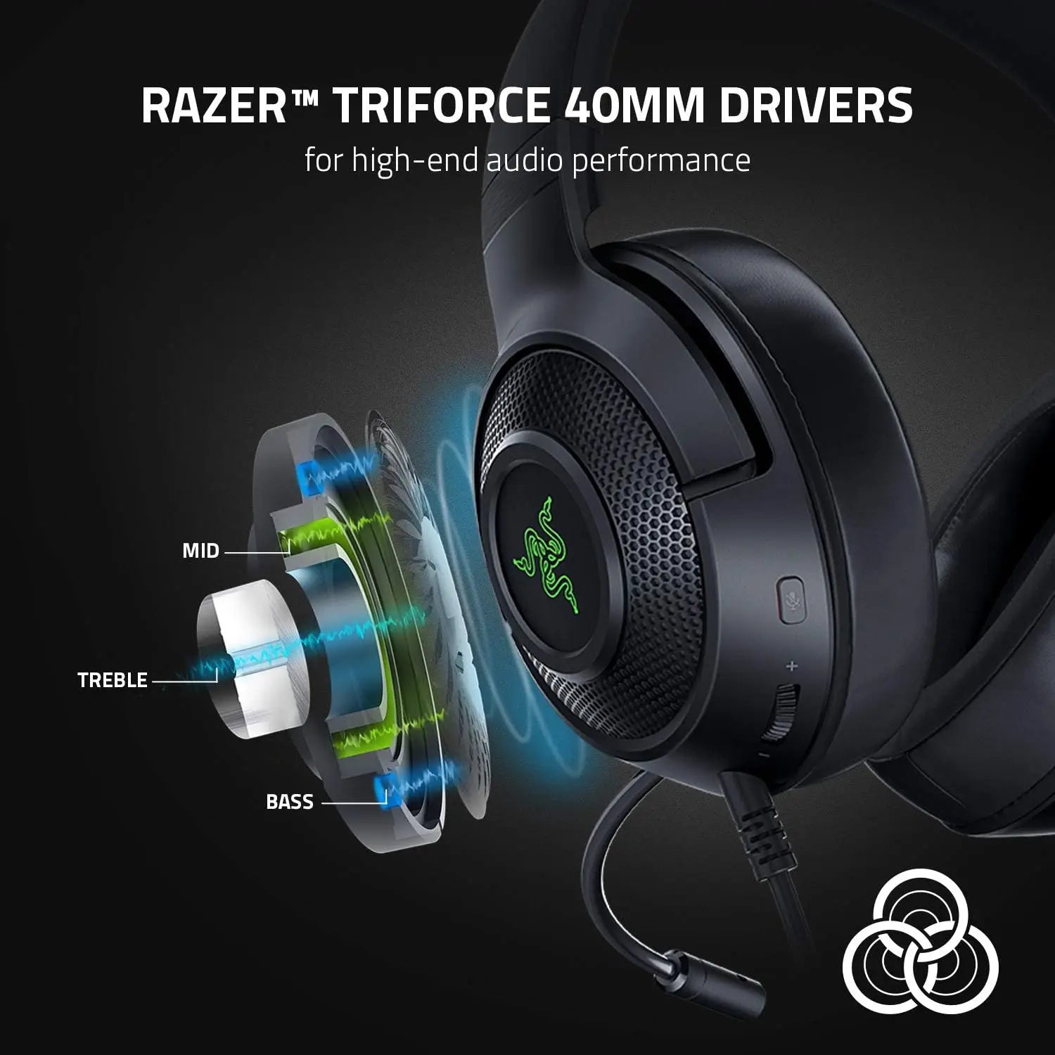 PrimeAudio - Razer Kraken V3 X Ultra-Light Gaming Headset