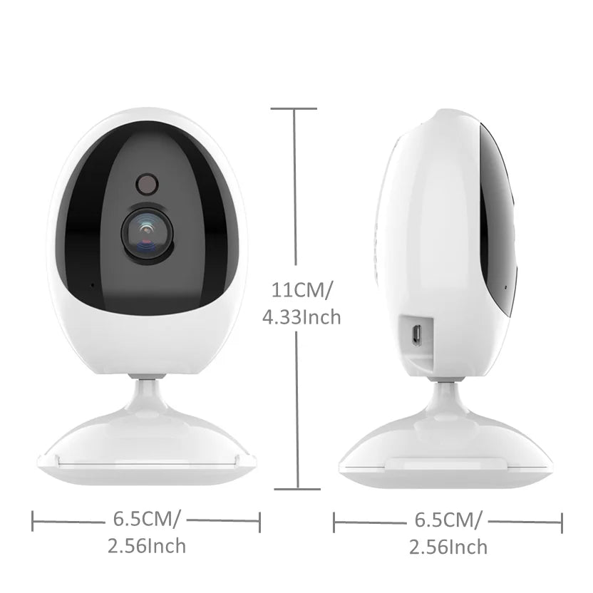 Prime Vision - 1080P WiFi Smart Home Camera with 180° Wide Angle