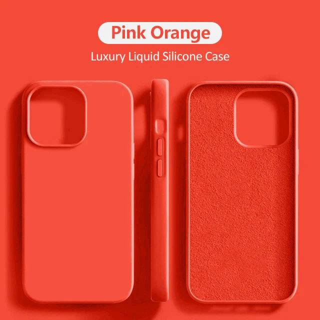 Prime Touch - Luxury Original Liquid Silicone iPhone Case