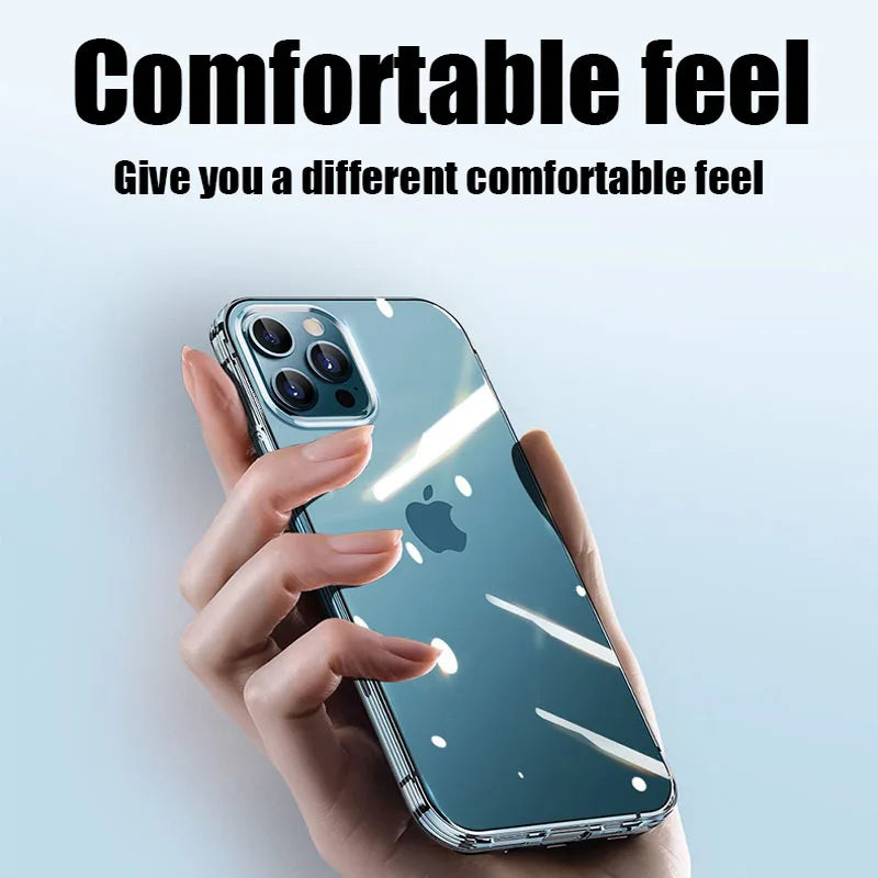 Prime Clear - Ultra-Thin Anti-Yellowing Transparent iPhone Case