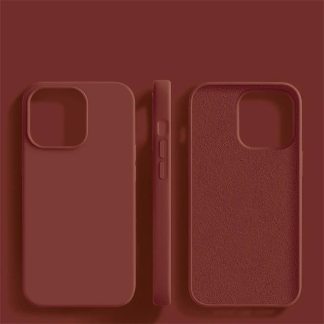 Prime Touch - Luxury Original Liquid Silicone iPhone Case