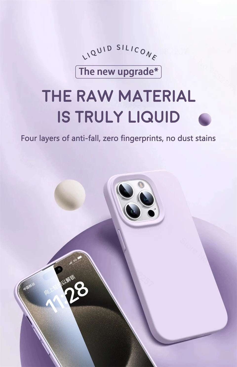 Prime Touch - Luxury Original Liquid Silicone iPhone Case