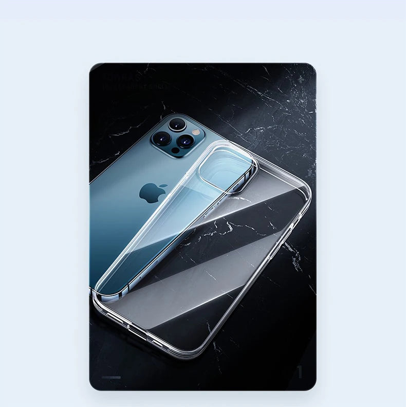 Prime Clear - Ultra-Thin Anti-Yellowing Transparent iPhone Case