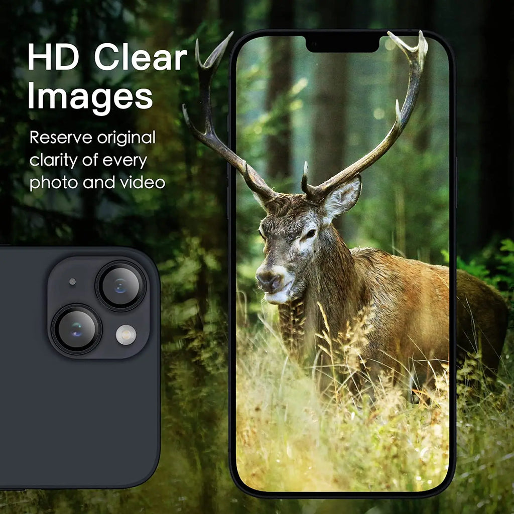 Prime Shield 3D - HD Tempered Glass Camera Lens Protector