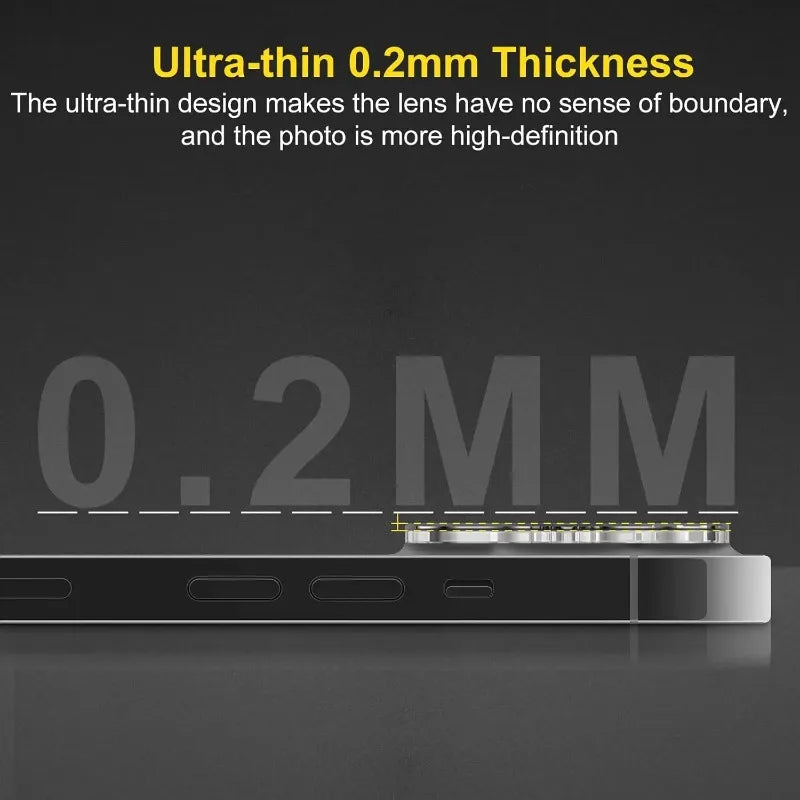 Prime Shield 3D - HD Tempered Glass Camera Lens Protector