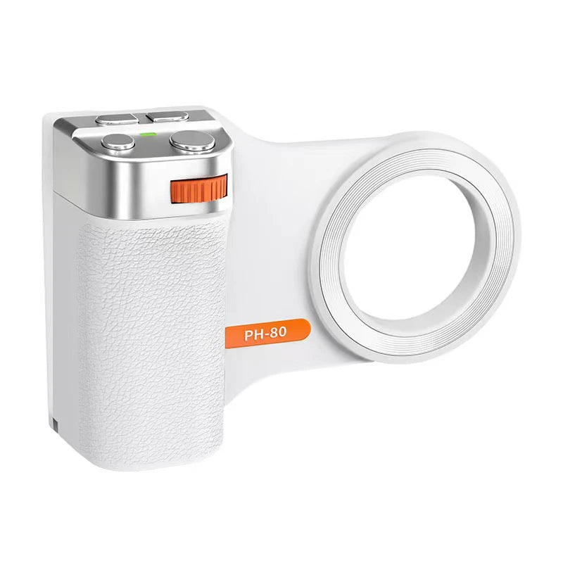 PrimeGrip - Magnetic Bluetooth Smartphone Camera Handle with Fill Light
