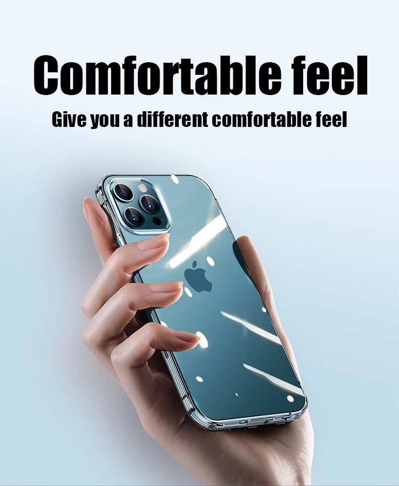 Prime Clear - Ultra-Thin Anti-Yellowing Transparent iPhone Case