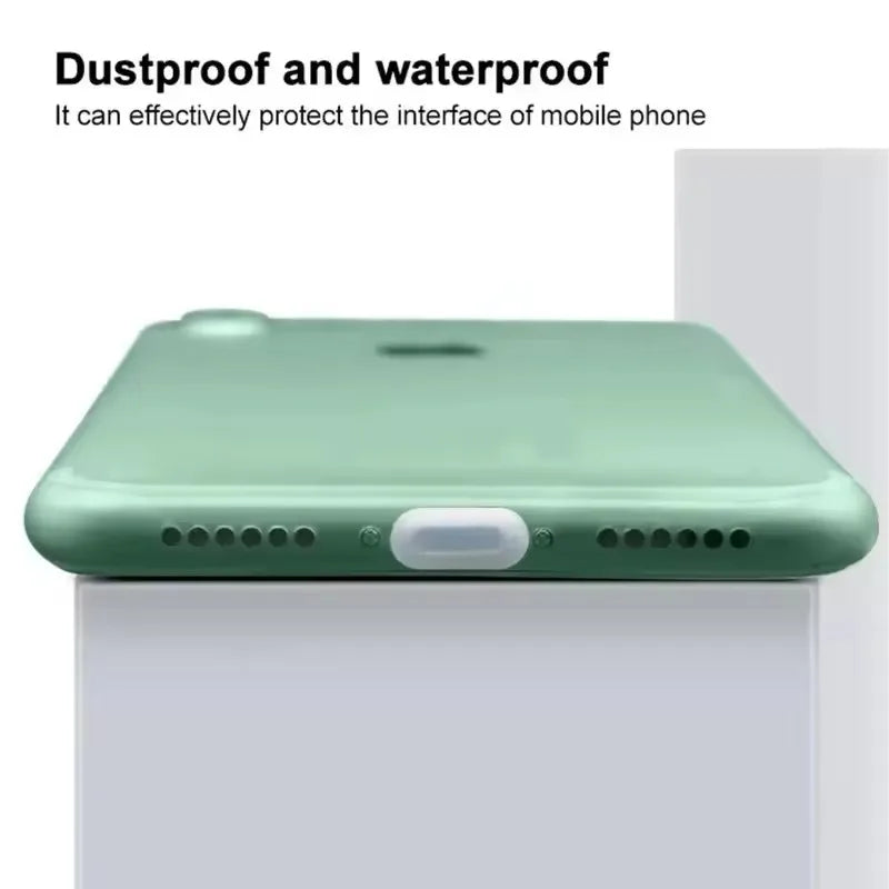 PrimePlug - Premium Silicone Anti-Dust Protectors for iPhone Charging Port