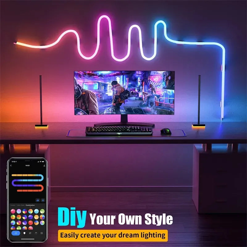 PrimeNeon - Smart WiFi Tuya Flexible Neon LED Strip Light with Music Sync