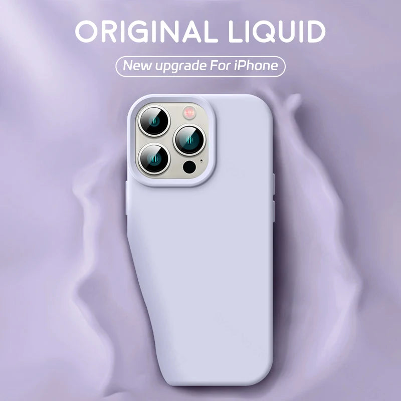 Prime Touch - Luxury Original Liquid Silicone iPhone Case