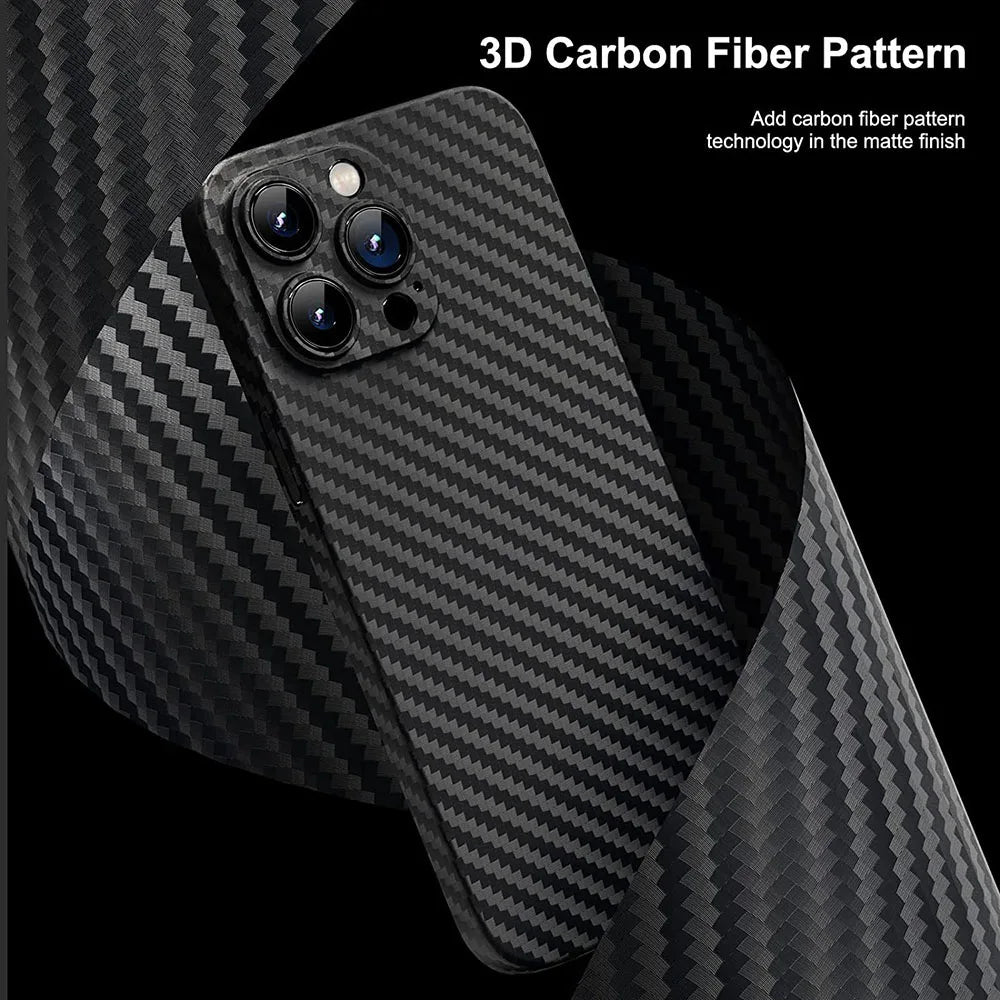 Prime Slim - 0.3mm Ultra Thin Carbon Fiber iPhone Case
