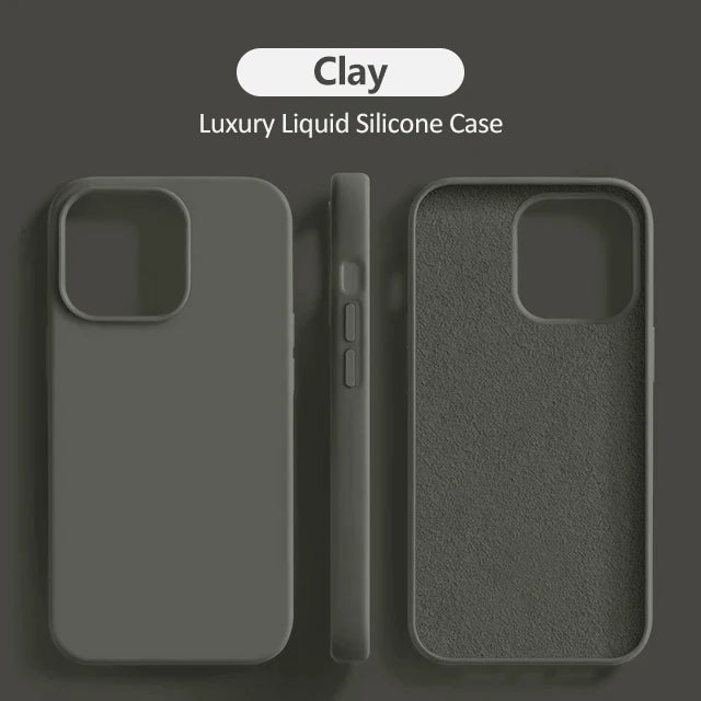 Prime Touch - Luxury Original Liquid Silicone iPhone Case