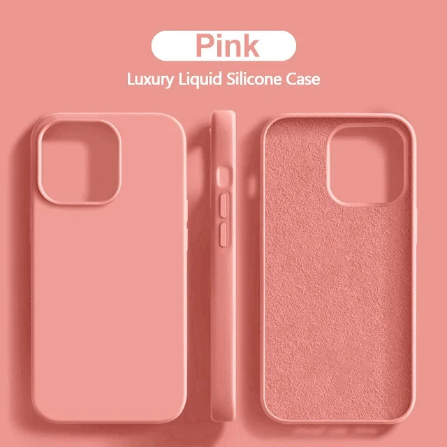 Prime Touch - Luxury Original Liquid Silicone iPhone Case