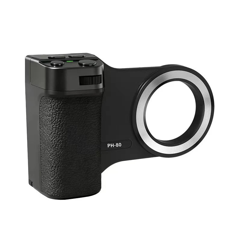 PrimeGrip - Magnetic Bluetooth Smartphone Camera Handle with Fill Light