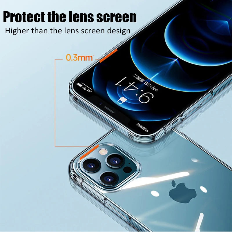 Prime Clear - Ultra-Thin Anti-Yellowing Transparent iPhone Case
