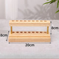 PrimeWood Slim - Minimalist Solid Wood Pen Holder & Smartphone Dock