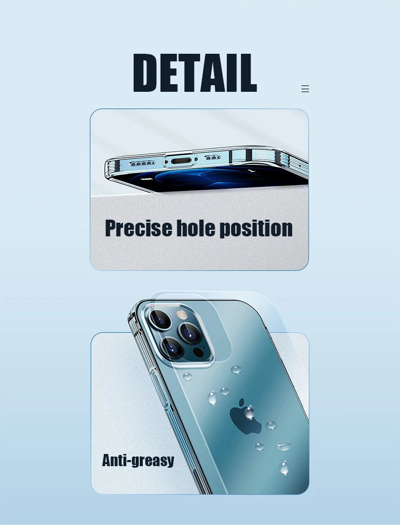 Prime Clear - Ultra-Thin Anti-Yellowing Transparent iPhone Case