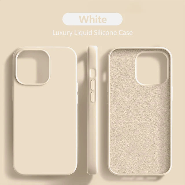 Prime Touch - Luxury Original Liquid Silicone iPhone Case