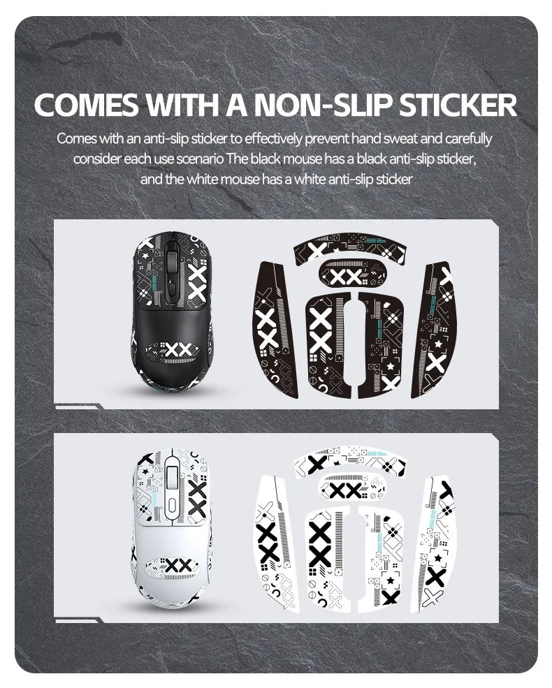 PrimeClick X8 - Ultra-Lightweight Wireless Honeycomb Gaming Mouse