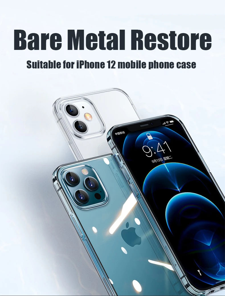 Prime Clear - Ultra-Thin Anti-Yellowing Transparent iPhone Case