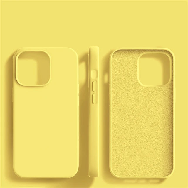 Prime Touch - Luxury Original Liquid Silicone iPhone Case