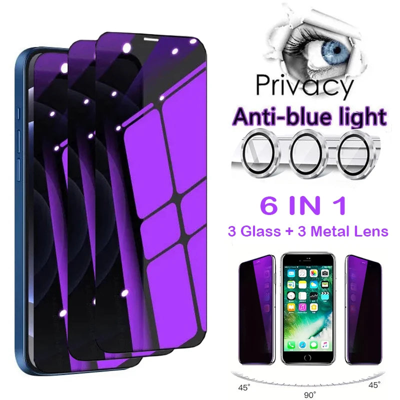 Prime Shield 6-in-1 Complete Anti-Blue Light & Privacy Protection Kit