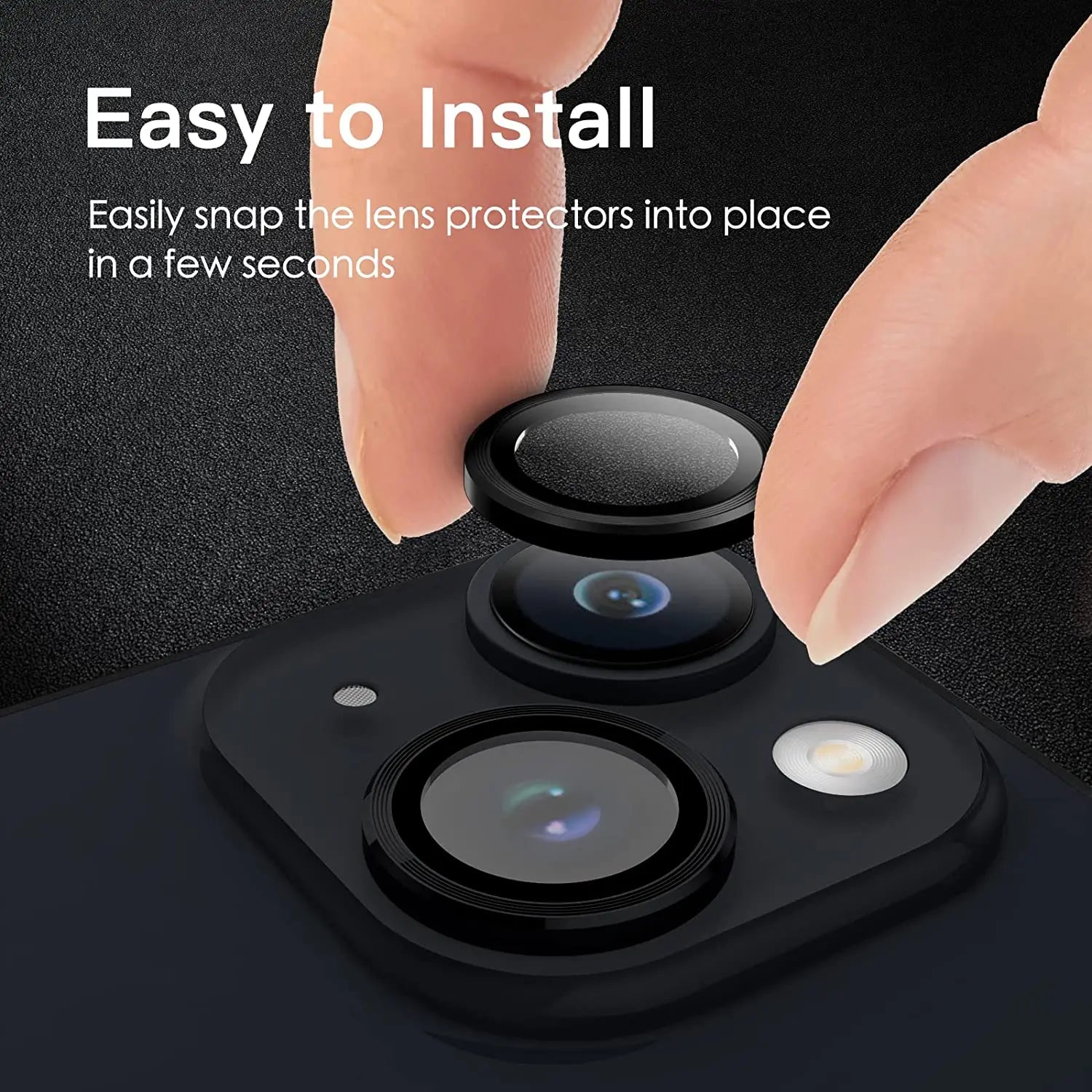 Prime Shield 3D - HD Tempered Glass Camera Lens Protector