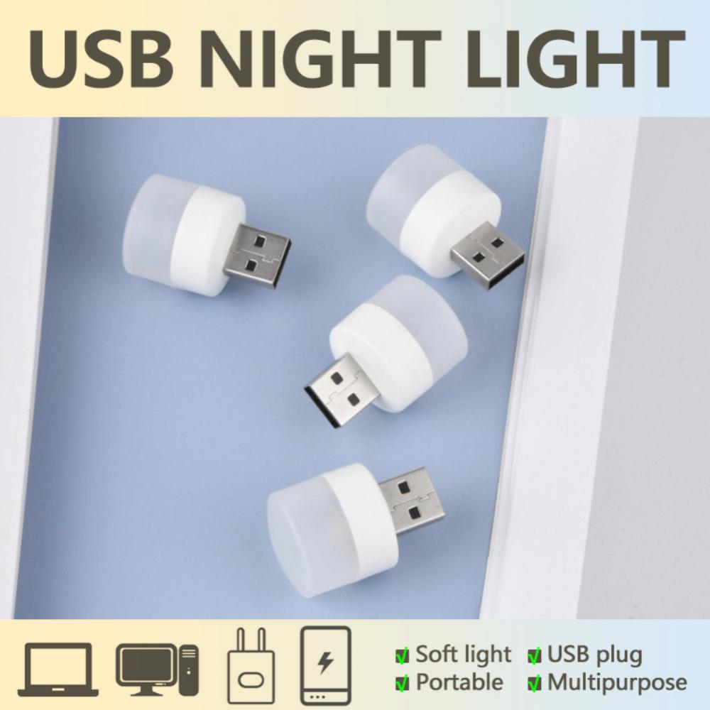 PrimeLight - Ultra-Compact Mini USB LED Reading & Ambient Night Light