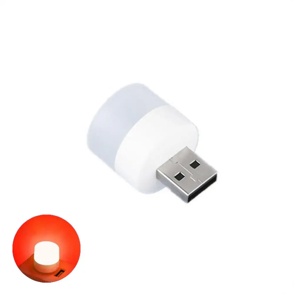 PrimeLight - Ultra-Compact Mini USB LED Reading & Ambient Night Light