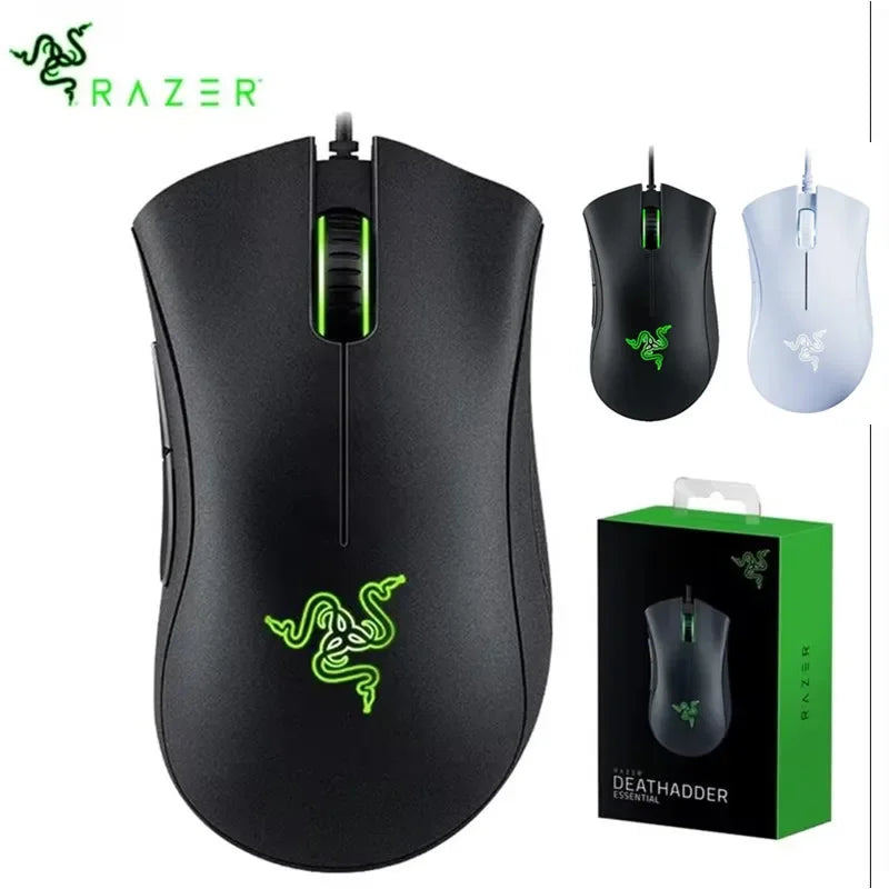 PrimeClick - Razer DeathAdder Essential Wired Gaming Mouse